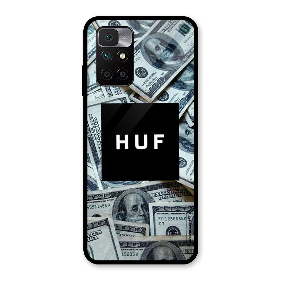 Money Life Glass Back Case for Redmi 10 Prime