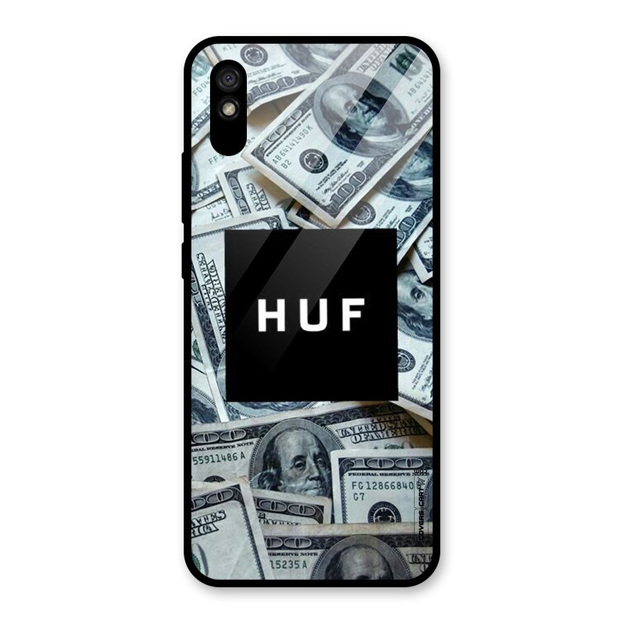 Money Life Glass Back Case for Redmi 9A