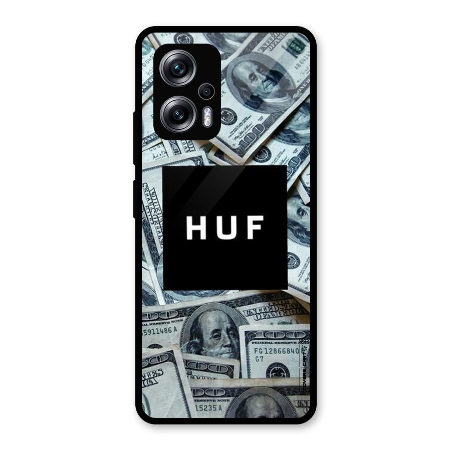Money Life Glass Back Case for Redmi K50i