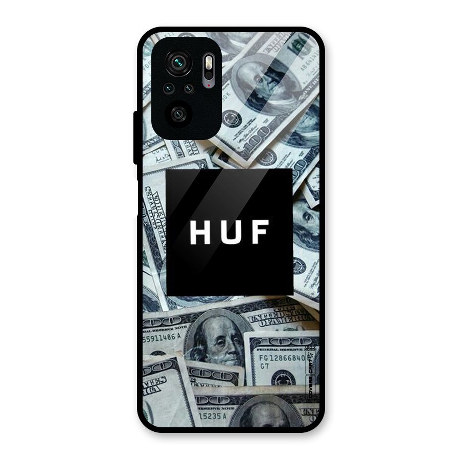 Money Life Glass Back Case for Redmi Note 11 SE