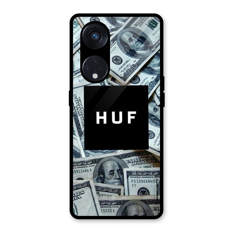 Money Life Glass Back Case for Reno8 T 5G