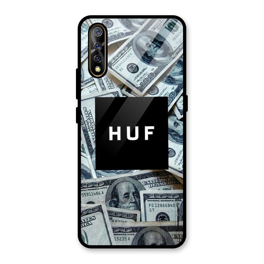 Money Life Glass Back Case for Vivo S1