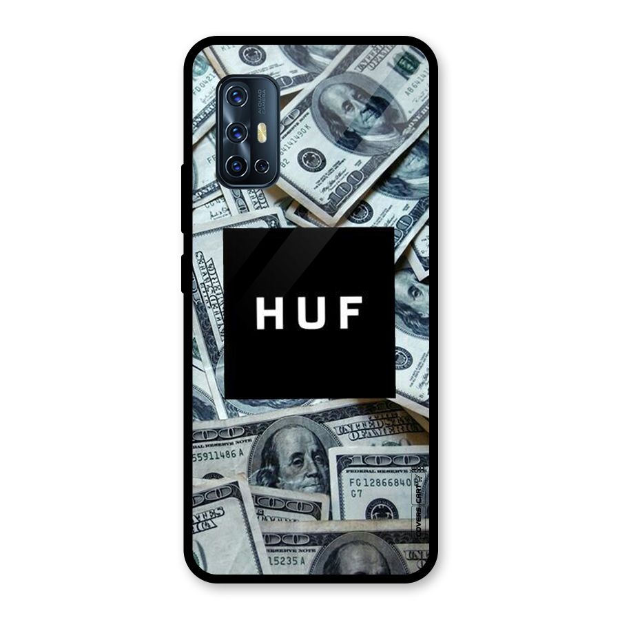 Money Life Glass Back Case for Vivo V17