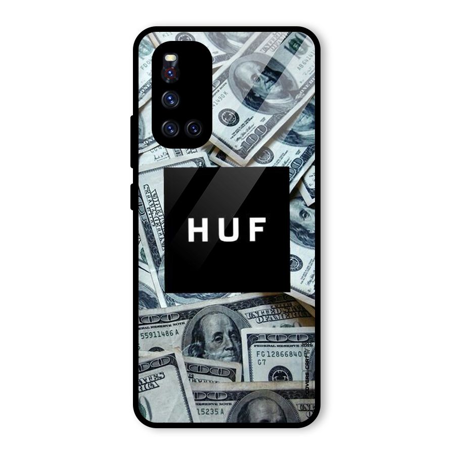 Money Life Glass Back Case for Vivo V19