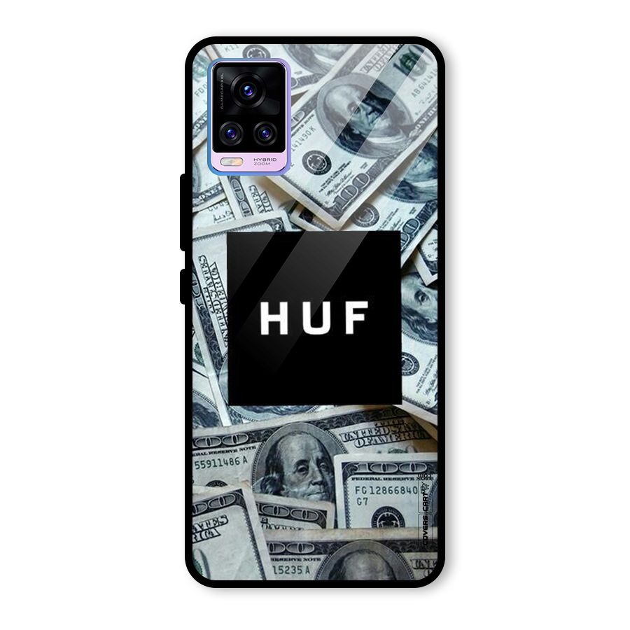 Money Life Glass Back Case for Vivo V20 Pro