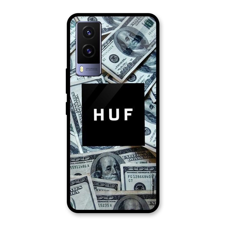 Money Life Glass Back Case for Vivo V21e 5G
