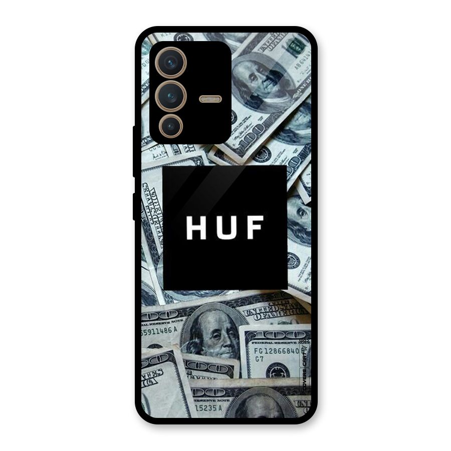 Money Life Glass Back Case for Vivo V23 5G