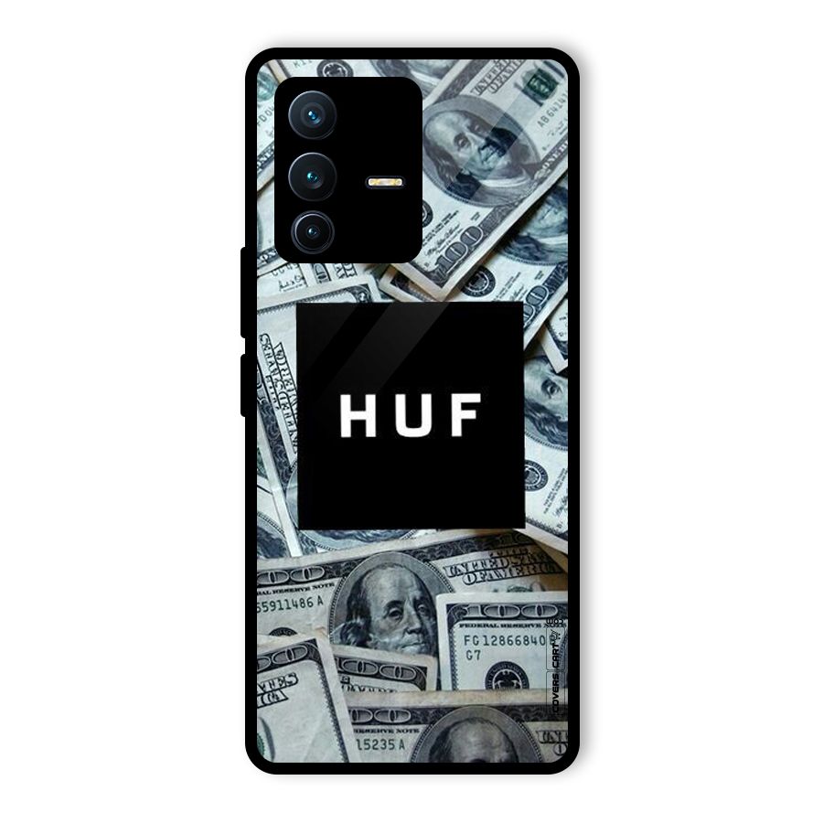 Money Life Glass Back Case for Vivo V23 Pro