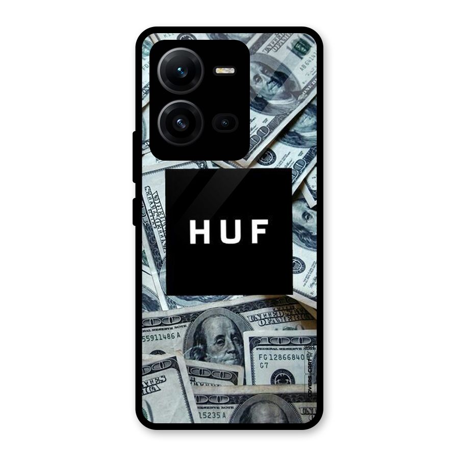 Money Life Glass Back Case for Vivo V25