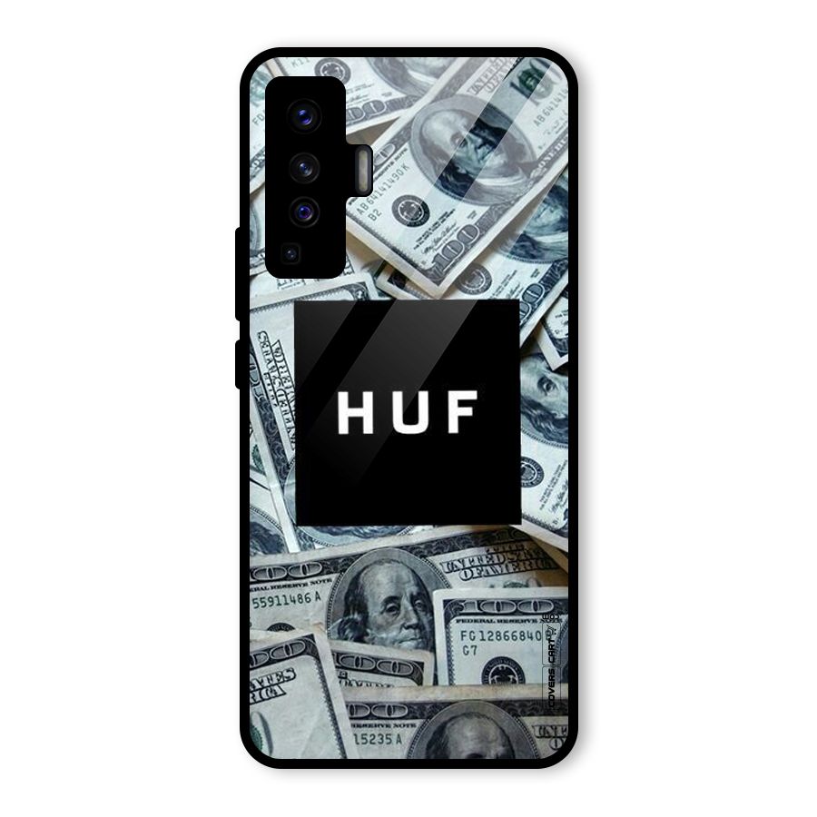 Money Life Glass Back Case for Vivo X50