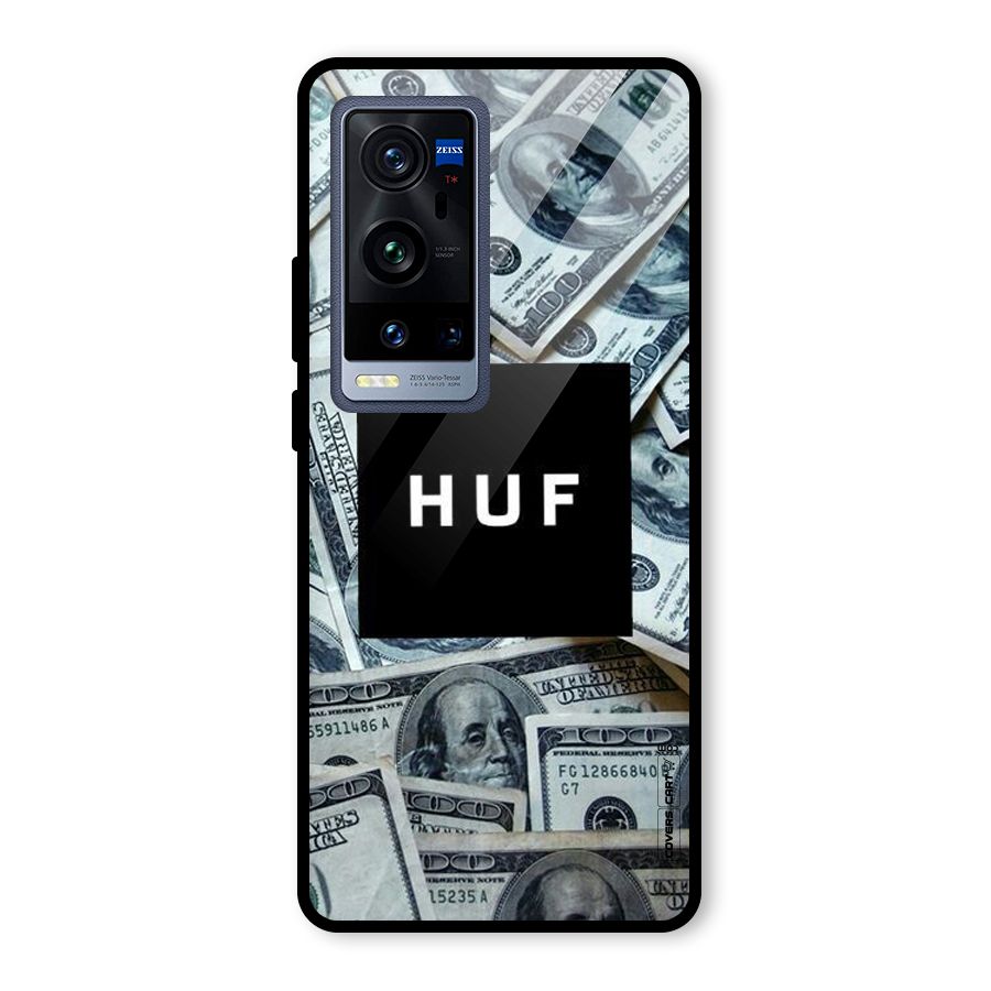 Money Life Glass Back Case for Vivo X60 Pro Plus