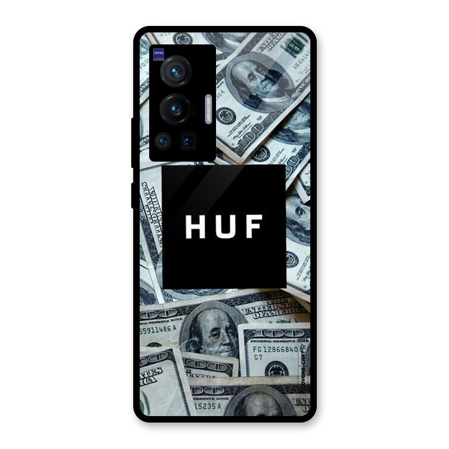 Money Life Glass Back Case for Vivo X70 Pro