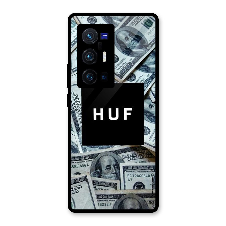 Money Life Glass Back Case for Vivo X70 Pro Plus