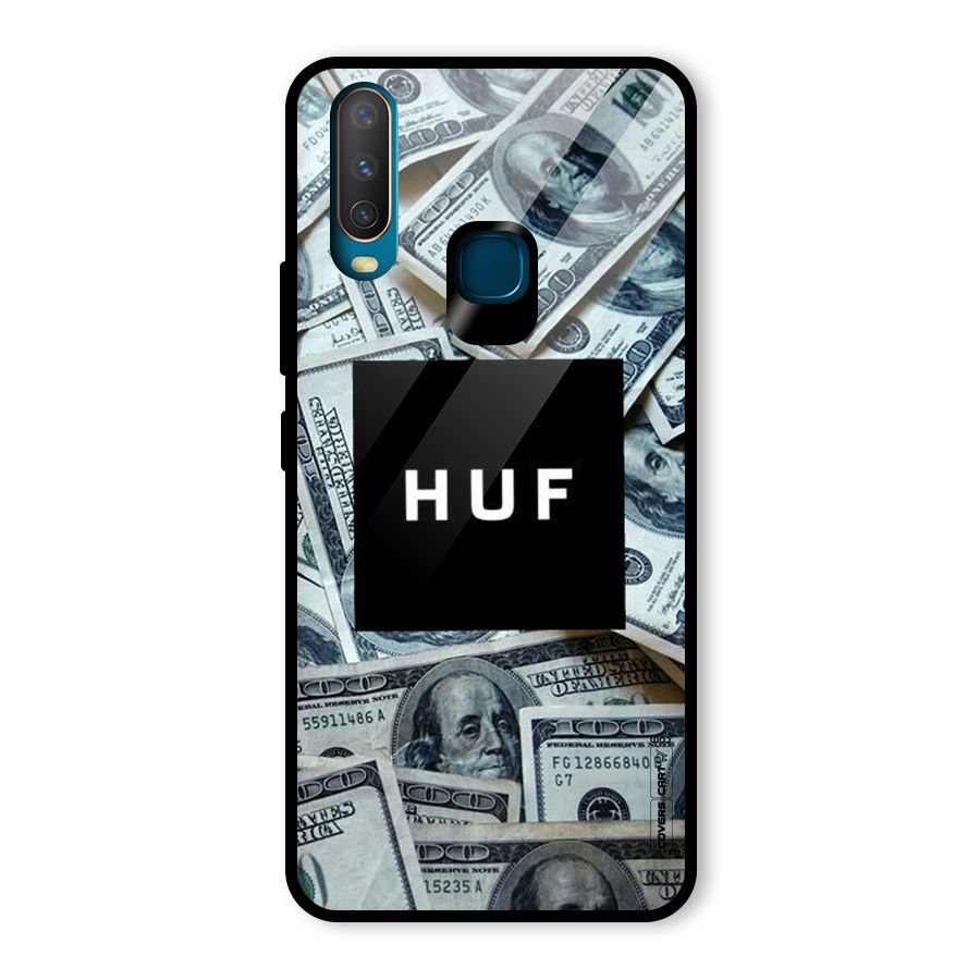 Money Life Glass Back Case for Vivo Y12