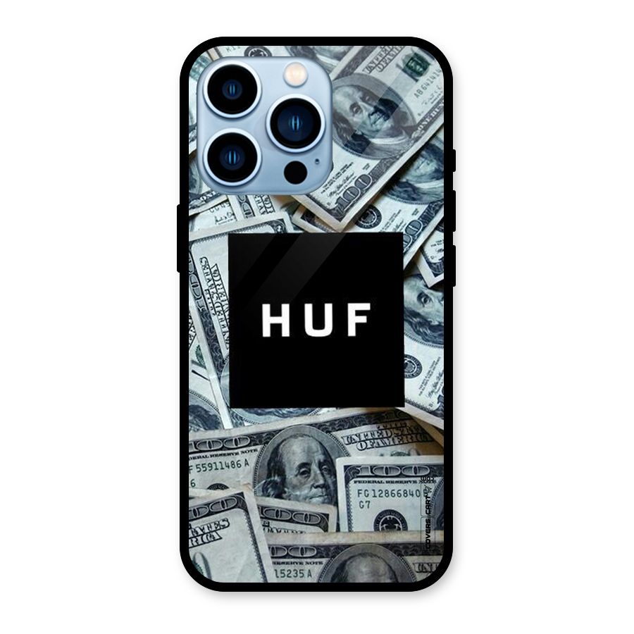 Money Life Glass Back Case for iPhone 13 Pro