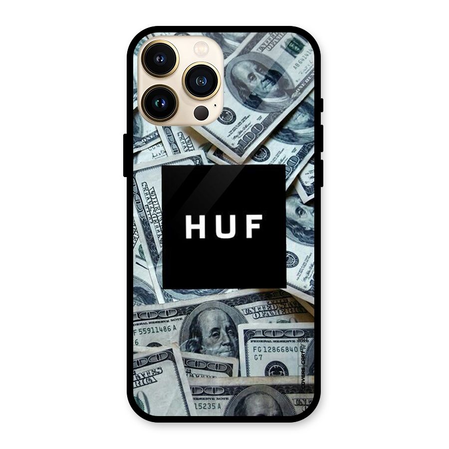 Money Life Glass Back Case for iPhone 13 Pro Max