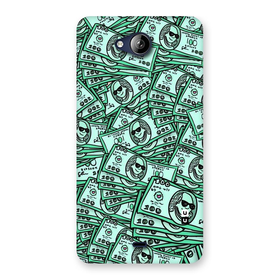 Money Swag Back Case for Canvas Play Q355