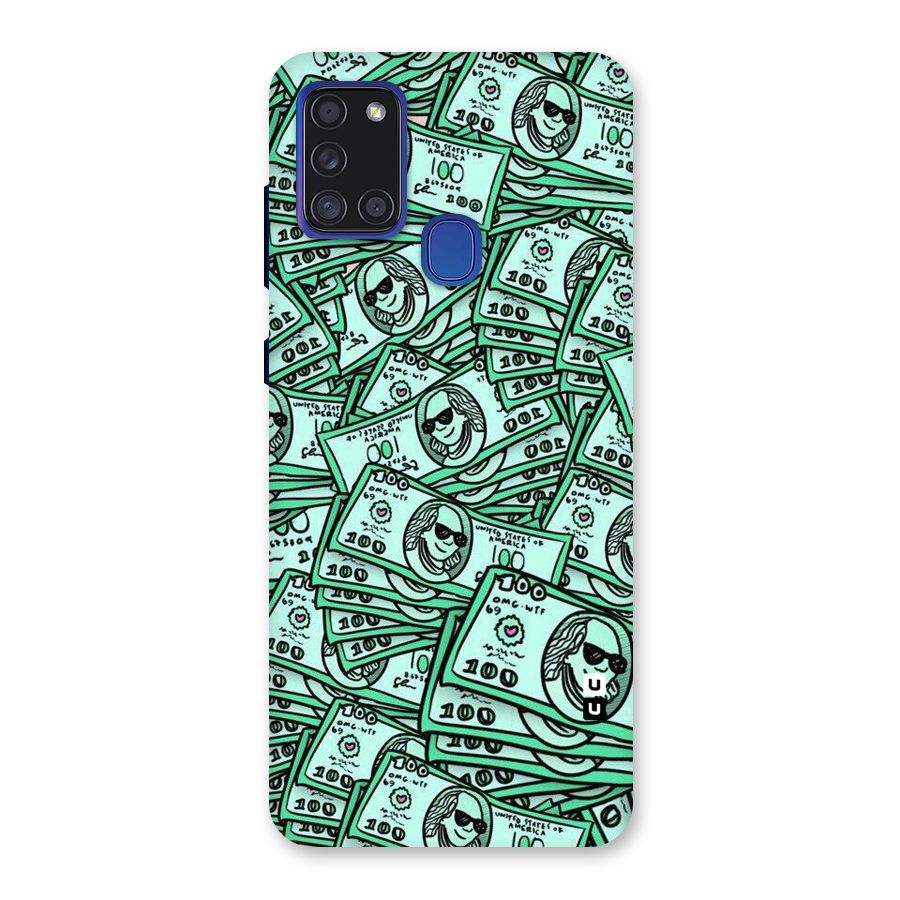 Money Swag Back Case for Galaxy A21s