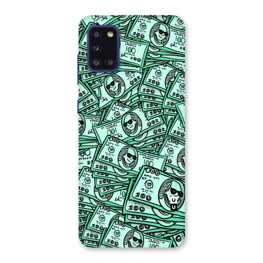 Money Swag Back Case for Galaxy A31