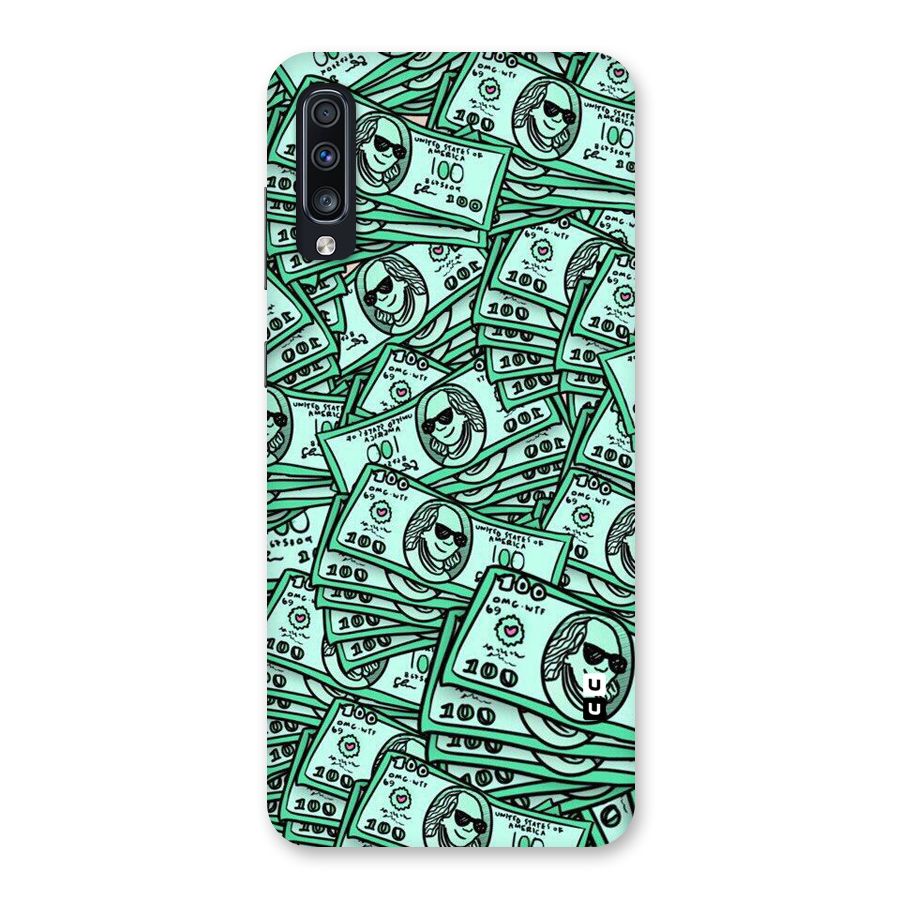 Money Swag Back Case for Galaxy A70