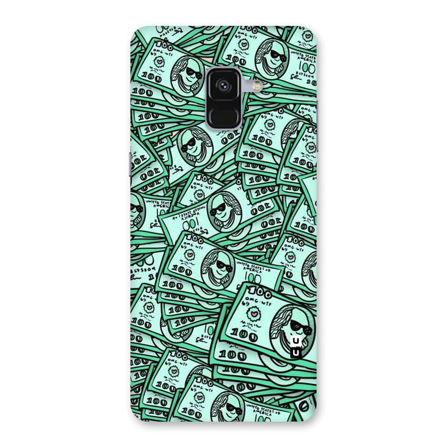 Money Swag Back Case for Galaxy A8 Plus