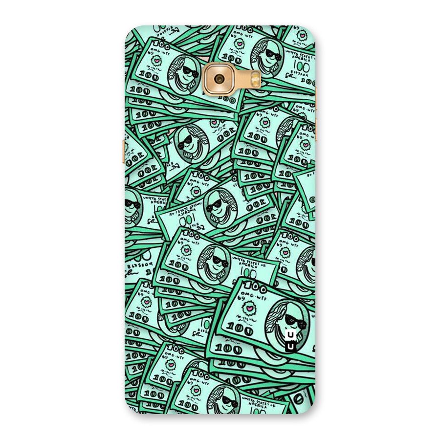 Money Swag Back Case for Galaxy C9 Pro