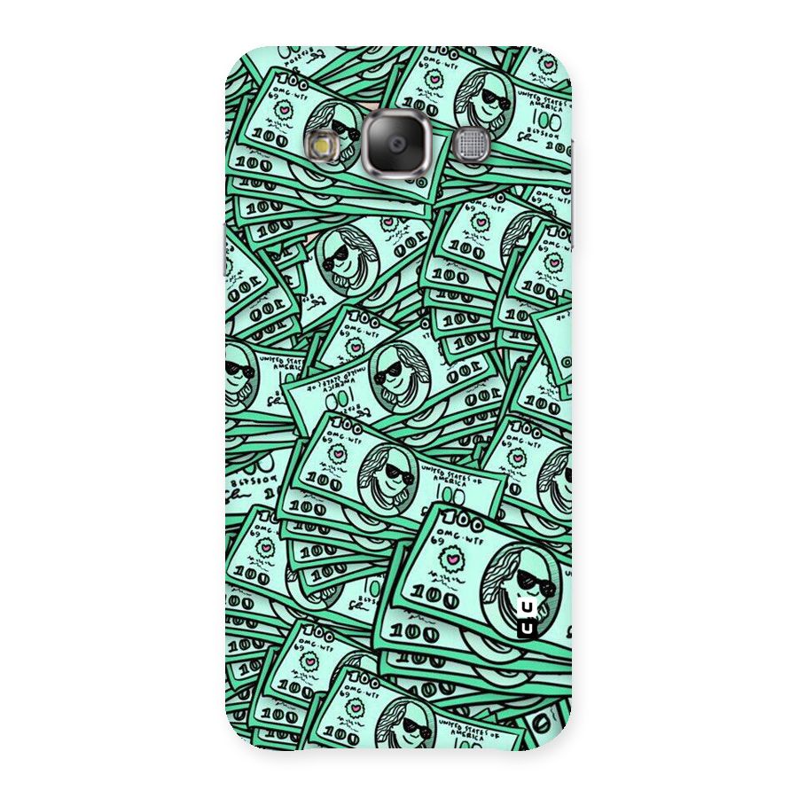 Money Swag Back Case for Galaxy E7