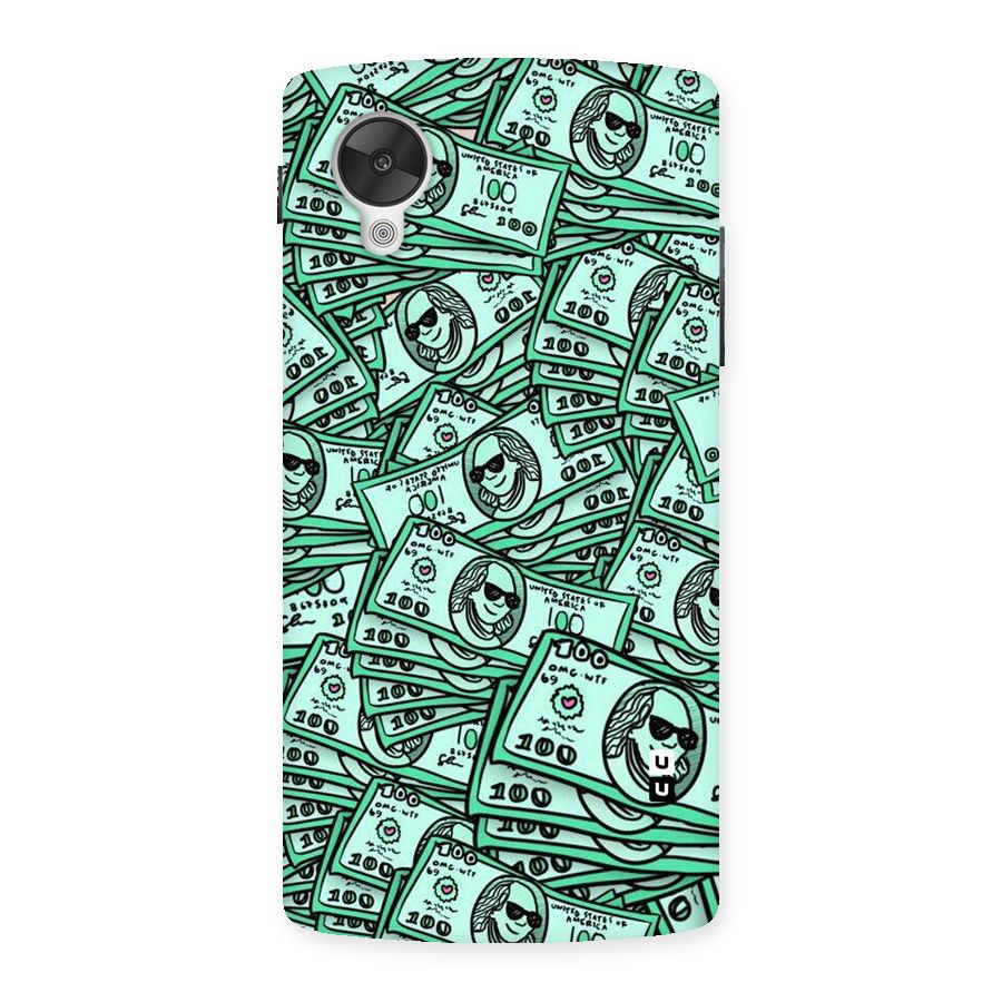 Money Swag Back Case for Google Nexsus 5