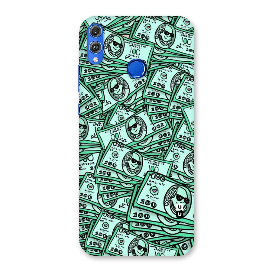 Money Swag Back Case for Honor 8X