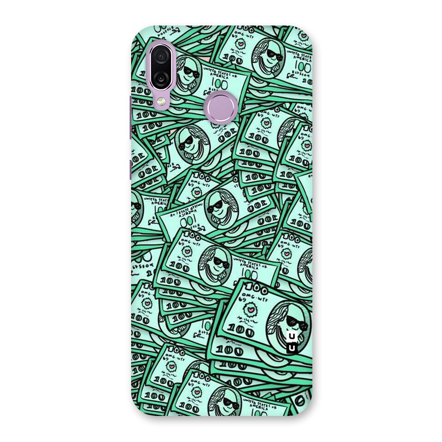 Money Swag Back Case for Honor Play
