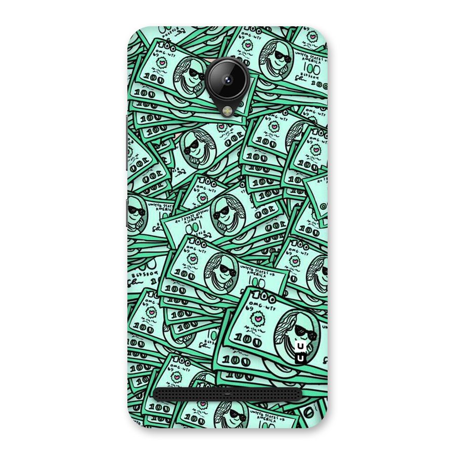 Money Swag Back Case for Lenovo C2