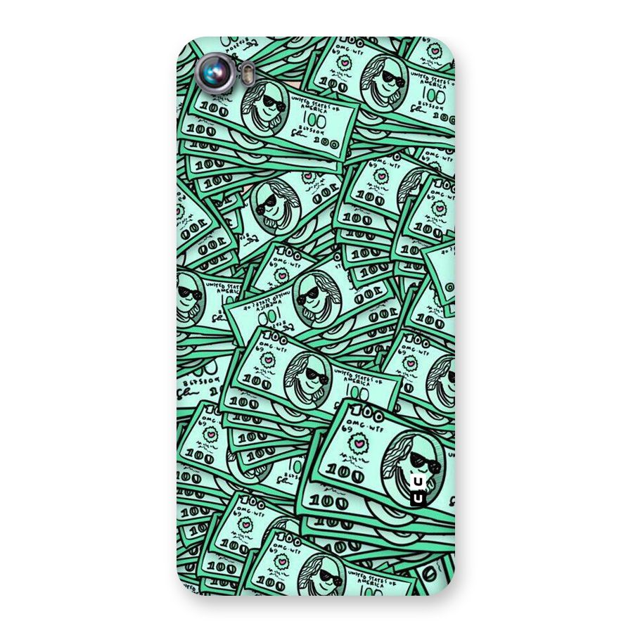 Money Swag Back Case for Micromax Canvas Fire 4 A107