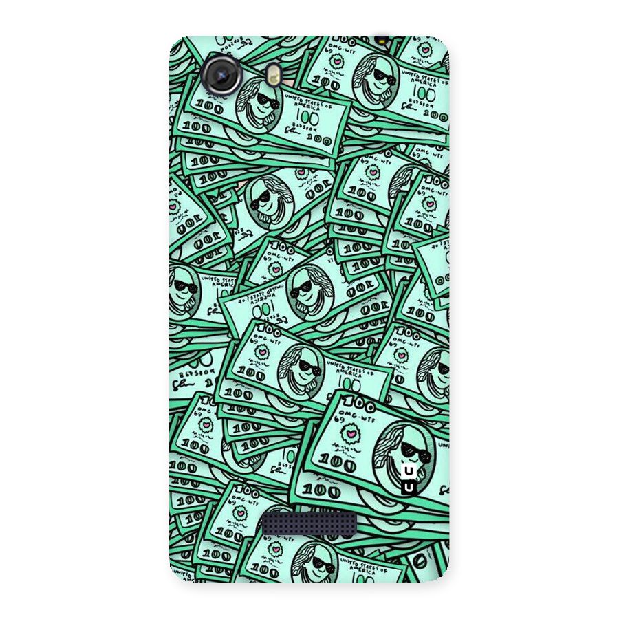 Money Swag Back Case for Micromax Unite 3