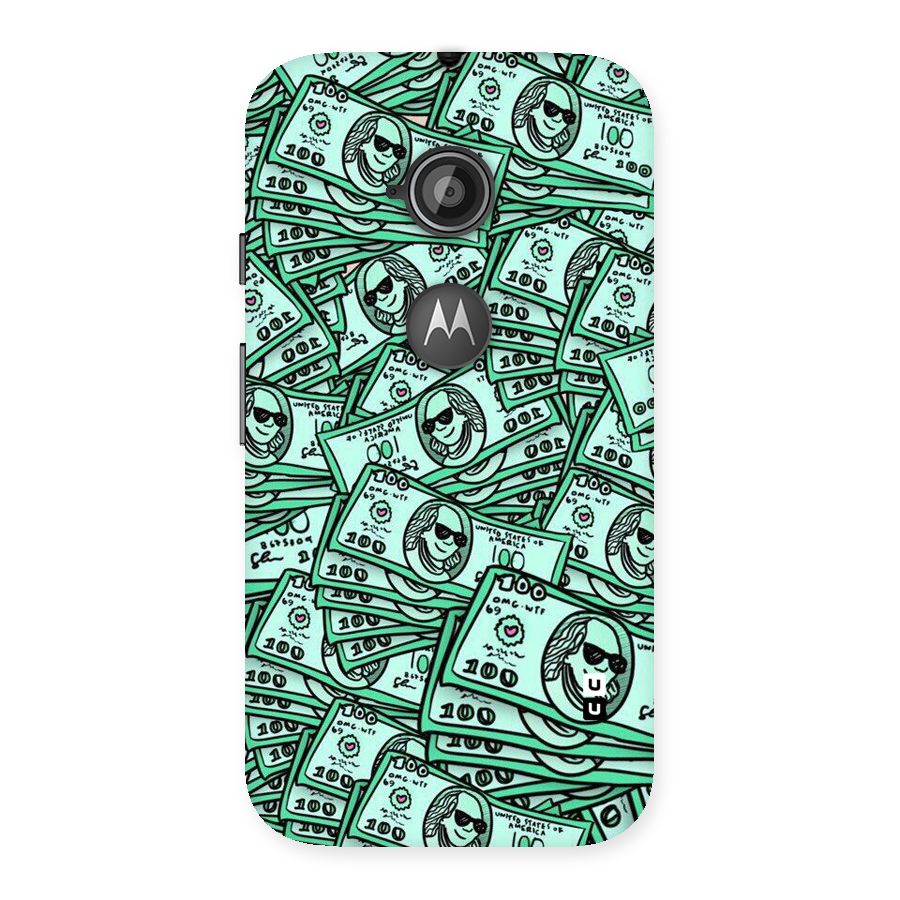 Money Swag Back Case for Moto E 2nd Gen