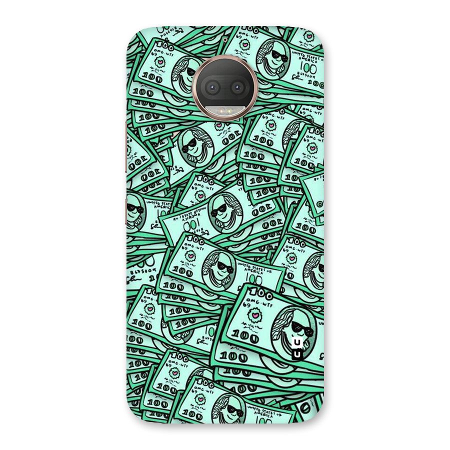 Money Swag Back Case for Moto G5s Plus