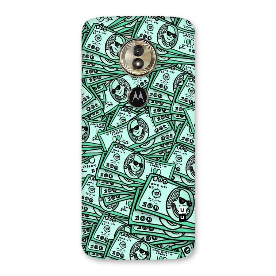 Money Swag Back Case for Moto G6 Play