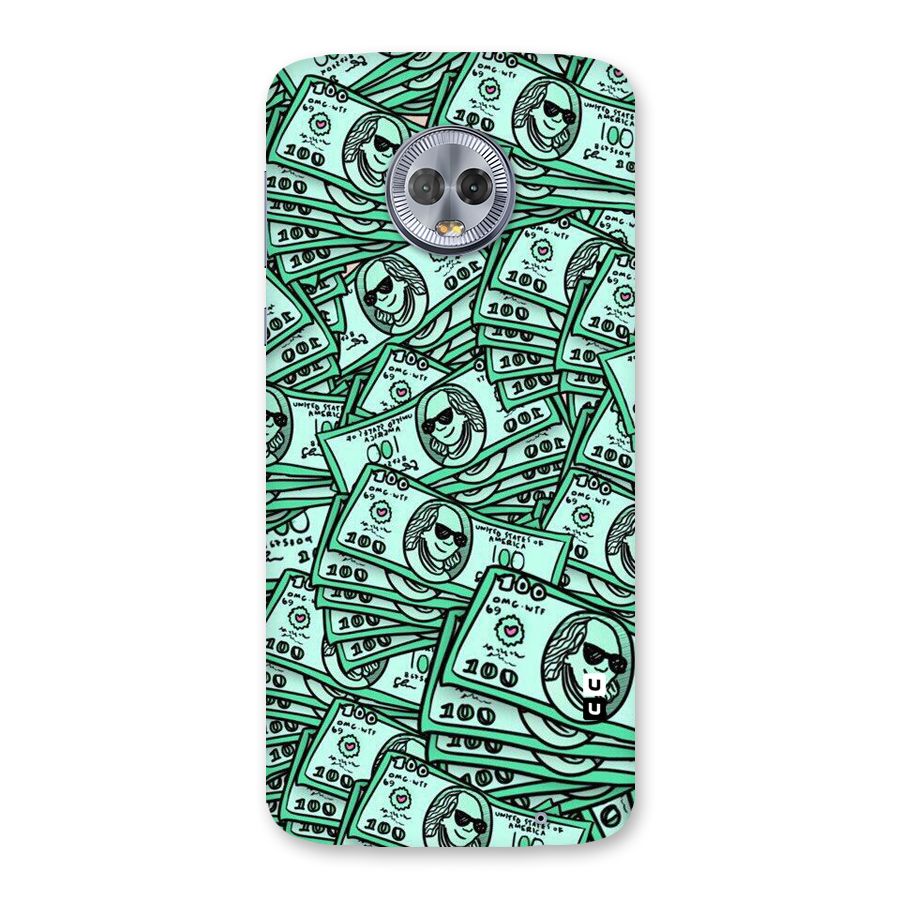 Money Swag Back Case for Moto G6 Plus