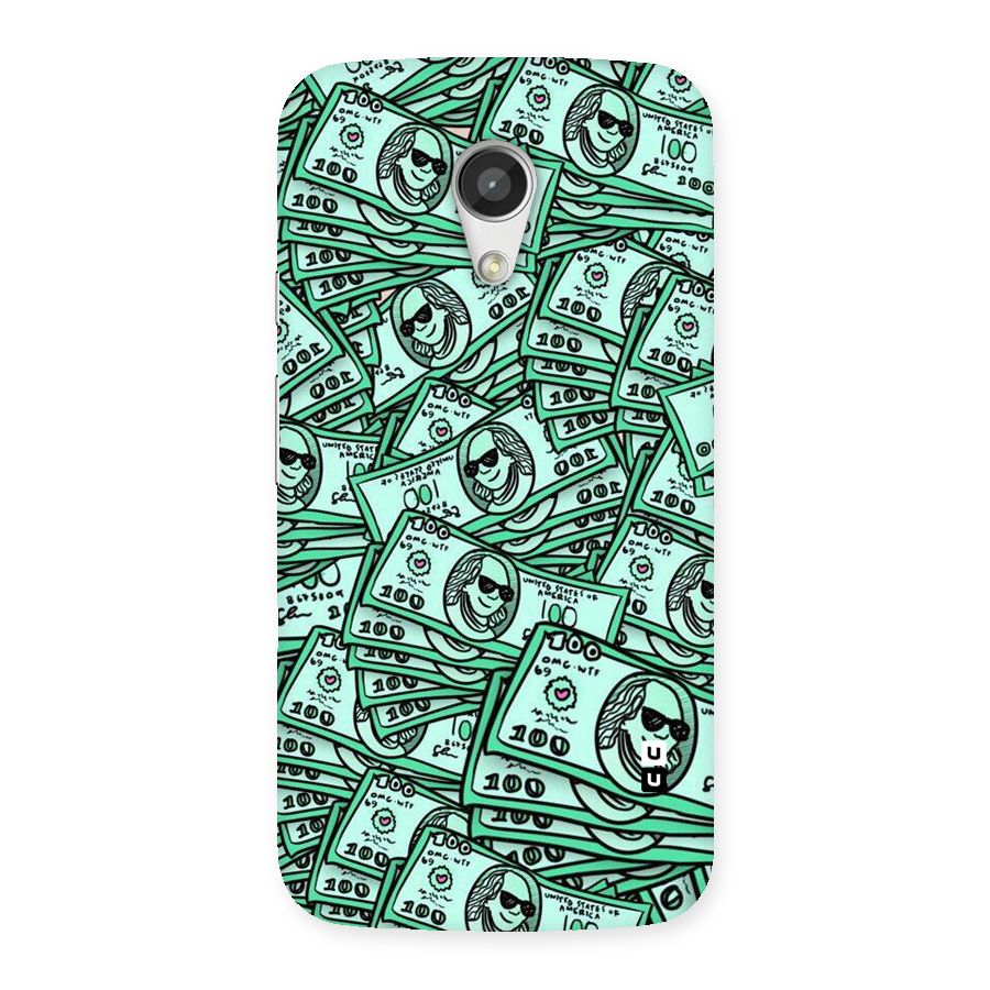 Money Swag Back Case for Moto G 2nd Gen