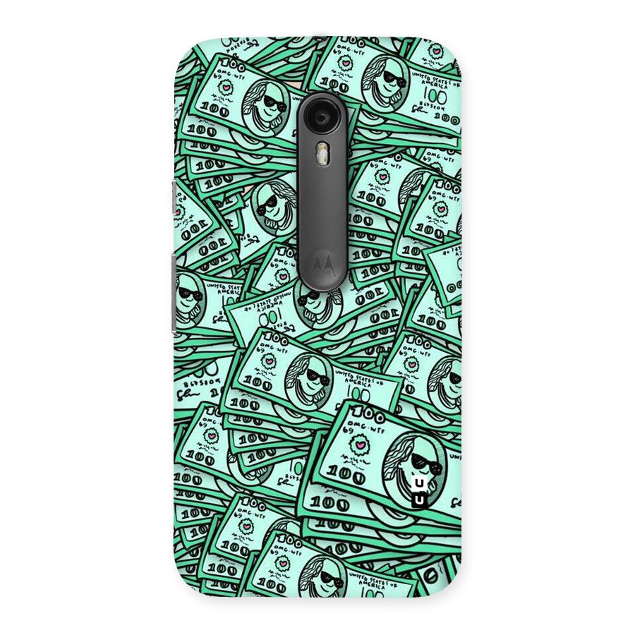 Money Swag Back Case for Moto G Turbo