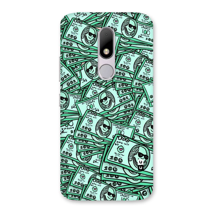 Money Swag Back Case for Moto M