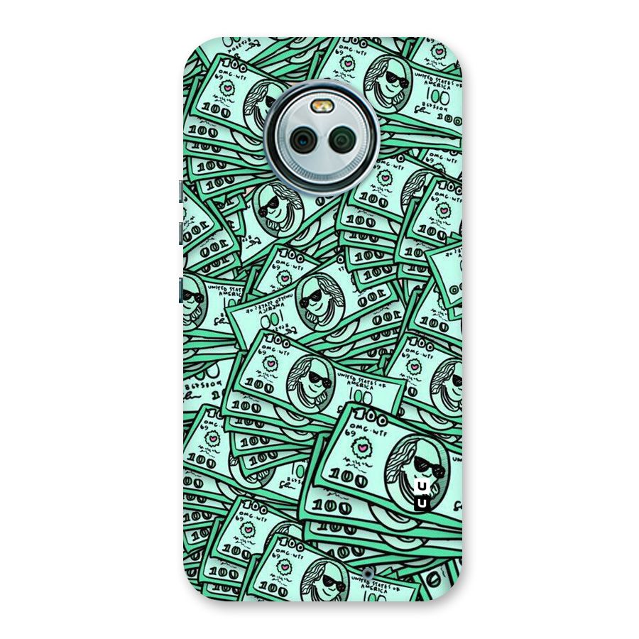 Money Swag Back Case for Moto X4