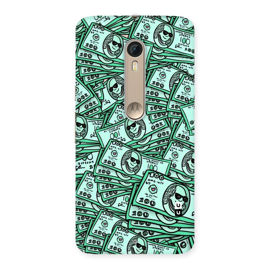 Money Swag Back Case for Motorola Moto X Style