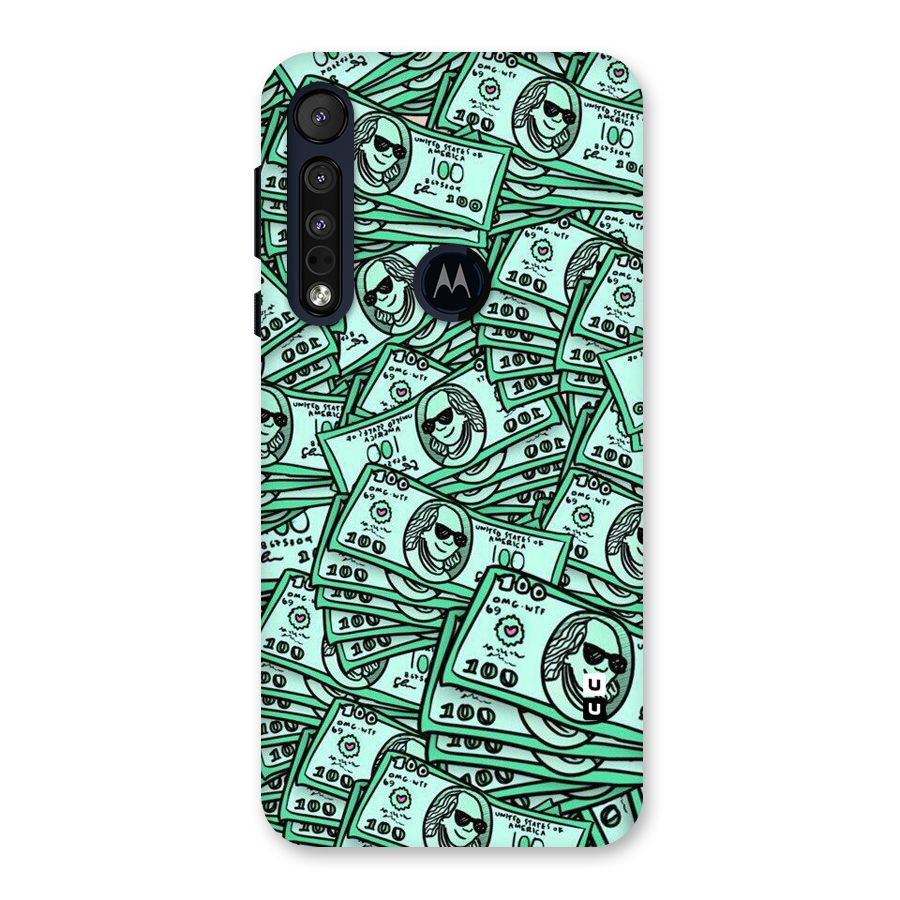 Money Swag Back Case for Motorola One Macro