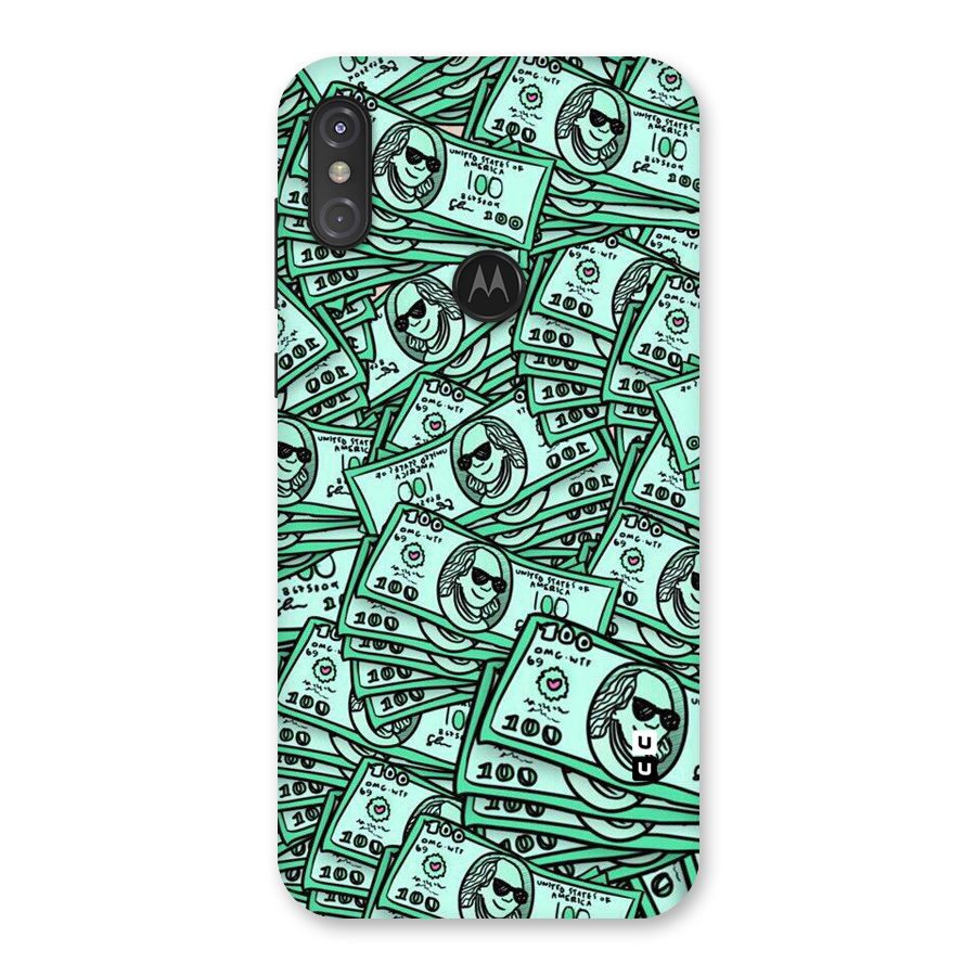 Money Swag Back Case for Motorola One Power