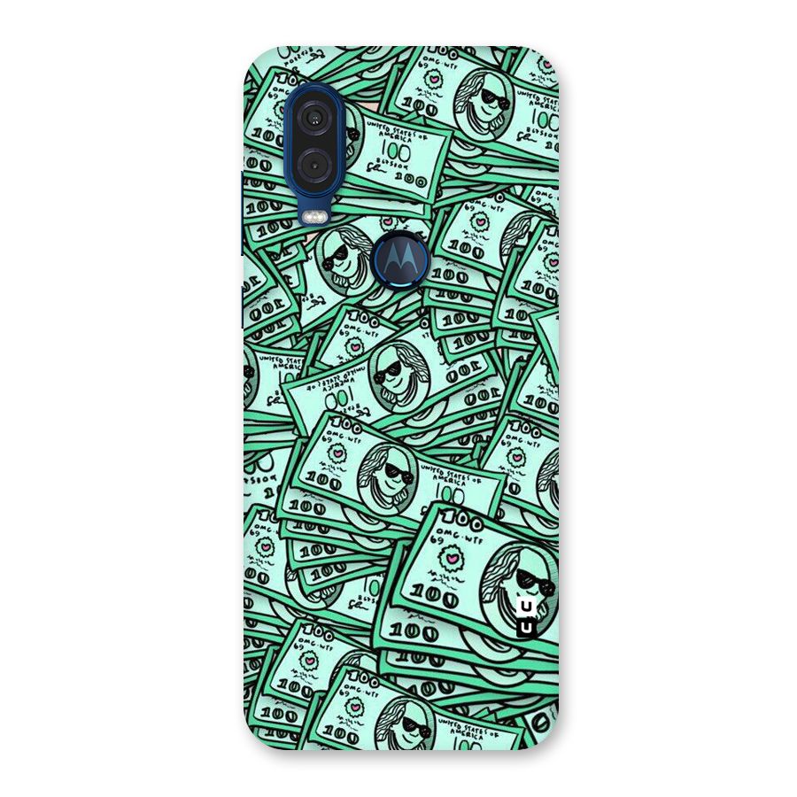 Money Swag Back Case for Motorola One Vision
