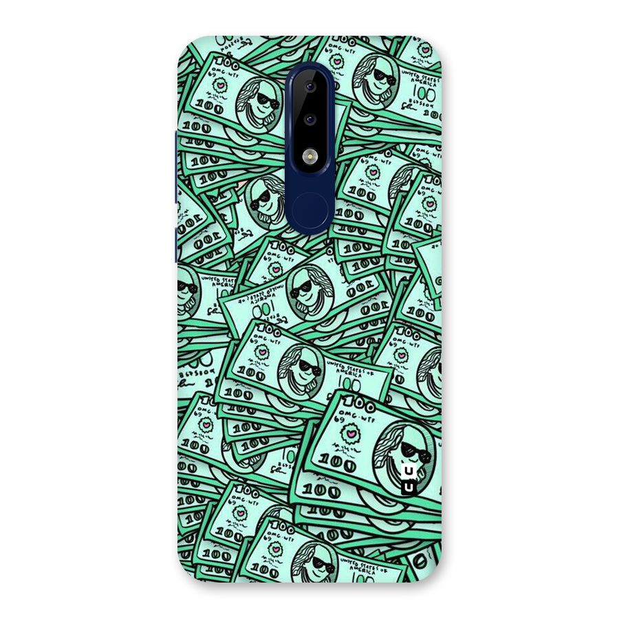 Money Swag Back Case for Nokia 5.1 Plus