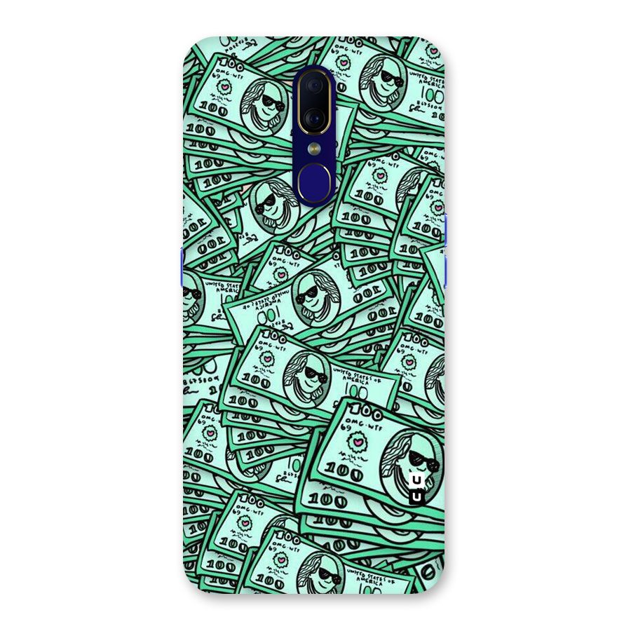 Money Swag Back Case for Oppo F11
