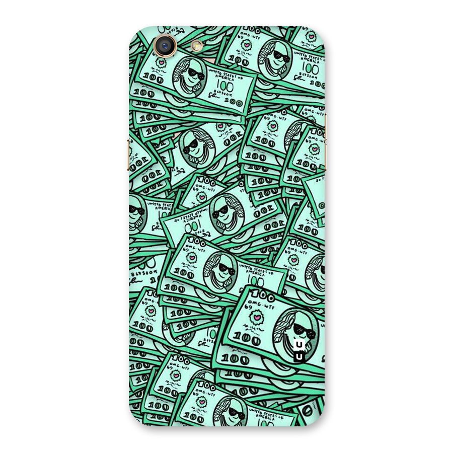 Money Swag Back Case for Oppo F3