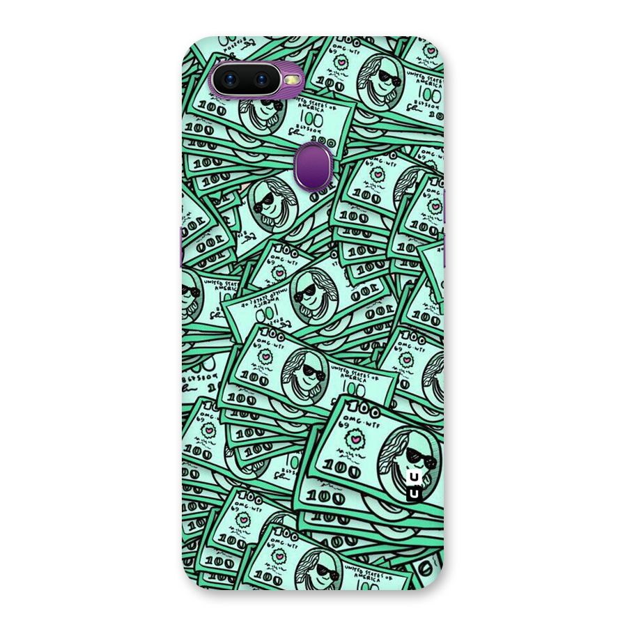 Money Swag Back Case for Oppo F9