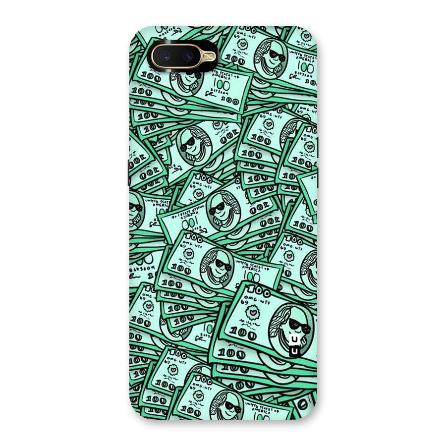 Money Swag Back Case for Oppo K1